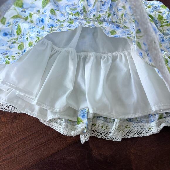 Joie Girls 2T Dress Layered Flowy Button Down Floral Blue Green Summer - Picture 2 of 10